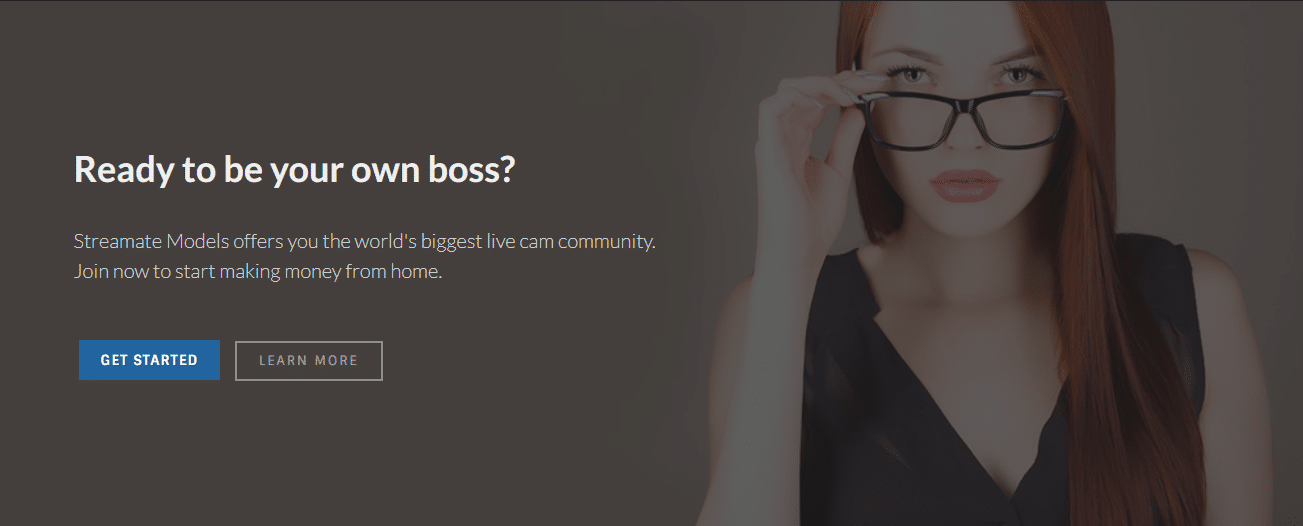 sign process photo to become cam girl model