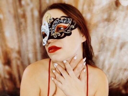 Masqueradebunni profilbild på webbkameramodell 