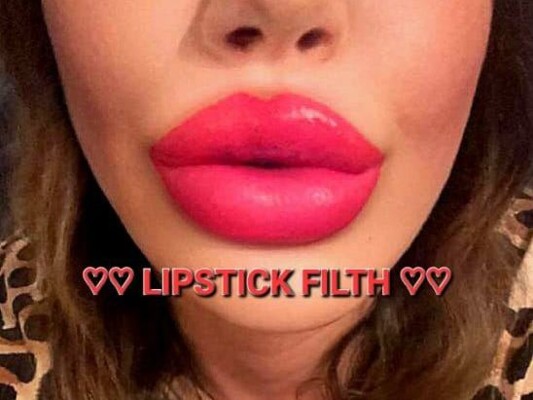 Lipstickfilth profilbild på webbkameramodell 