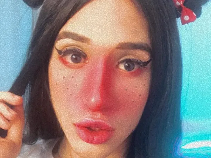 rosseblonde immagine del profilo del modello di cam