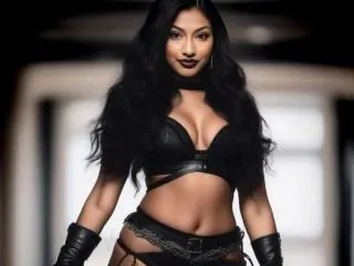 Sonria immagine del profilo del modello di cam