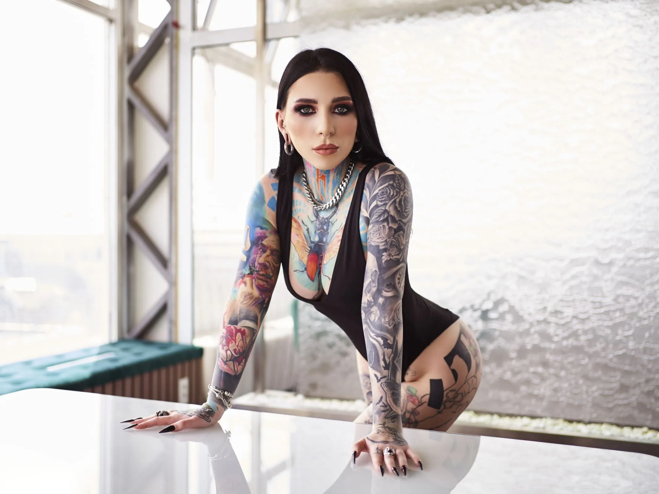 Image de profil du modèle de webcam InkedKate