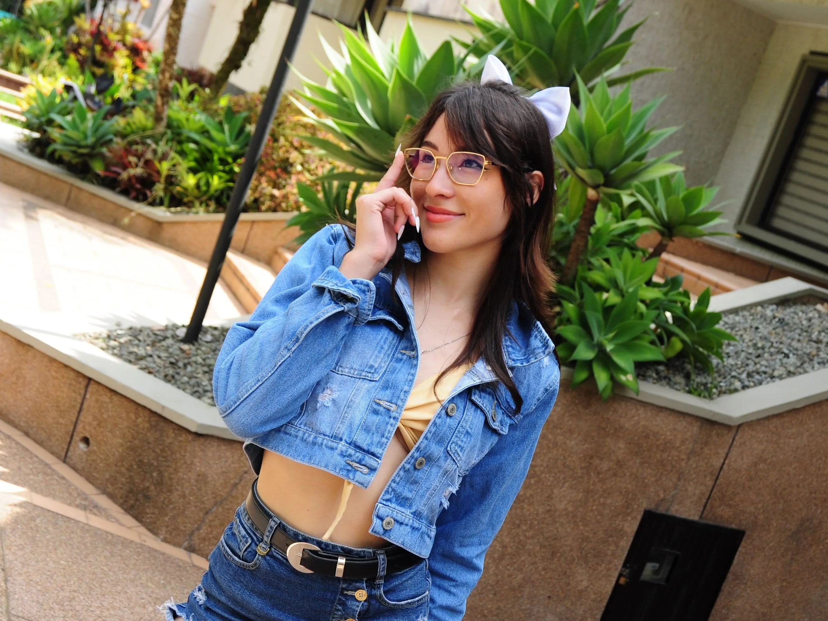 Queenlydouyin immagine del profilo del modello di cam