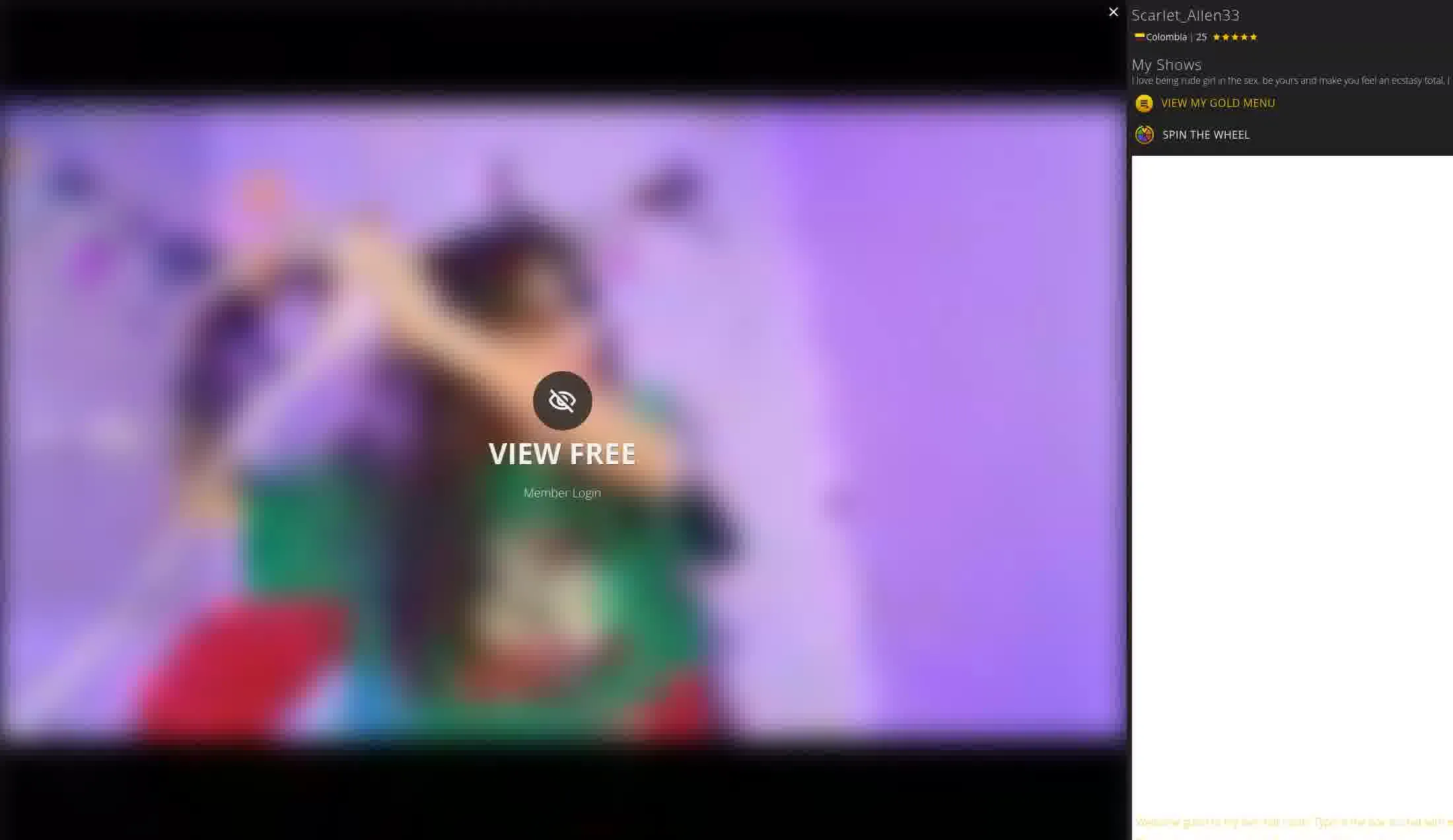 Performer Scarlet_Allen33 Video 1