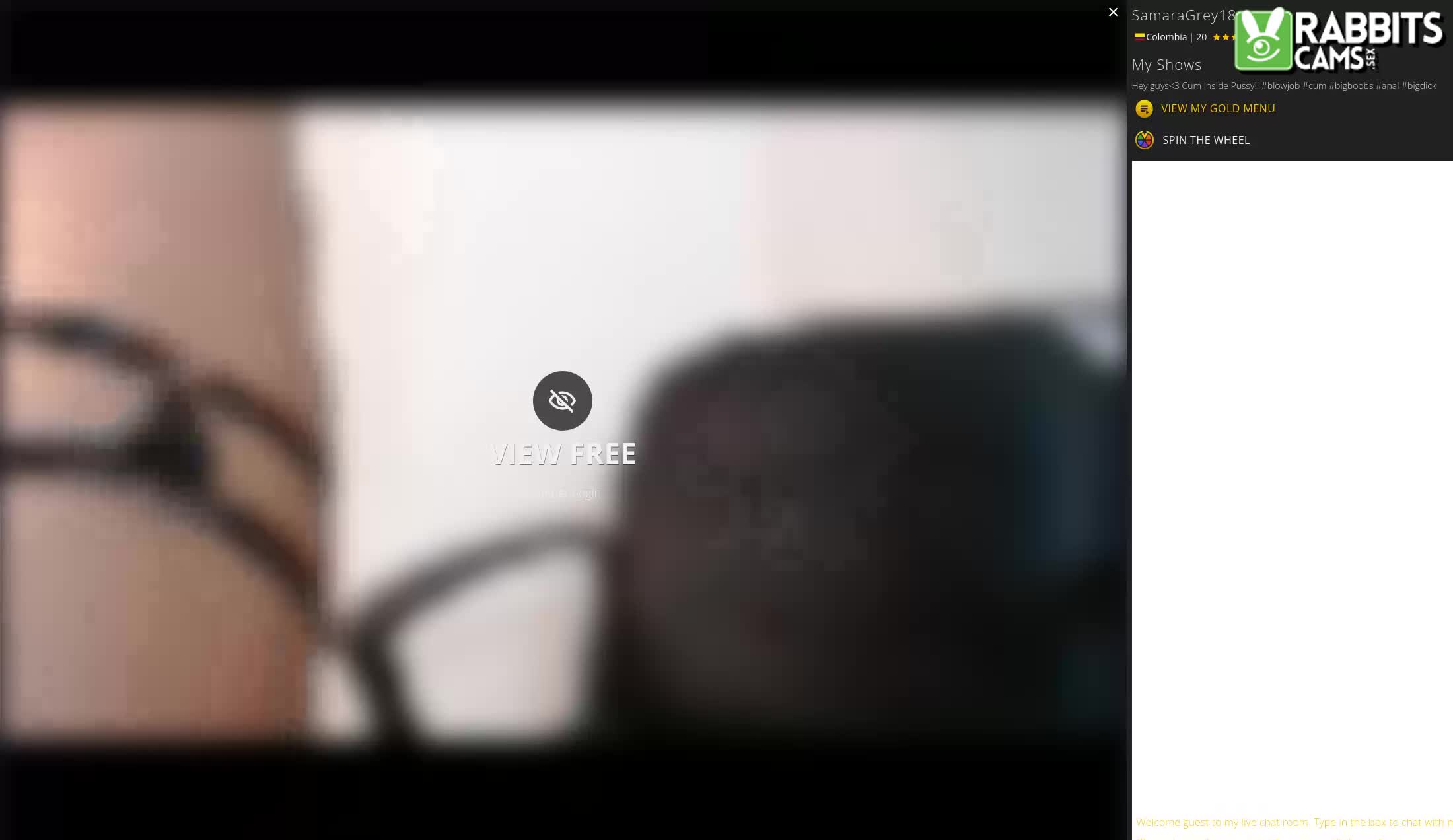 Intérprete SamaraGrey18 Video 1
