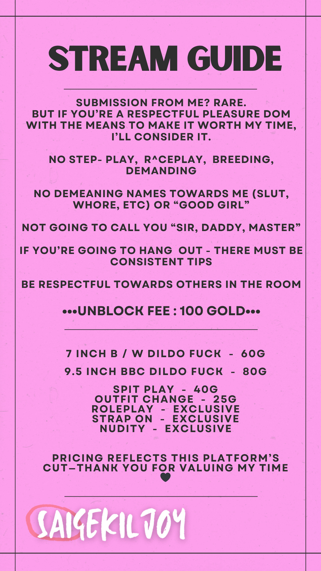 Artiest SaigeKiljoy Foto 1