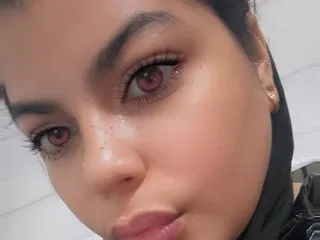 Maskedmuseselena profielfoto van cam model