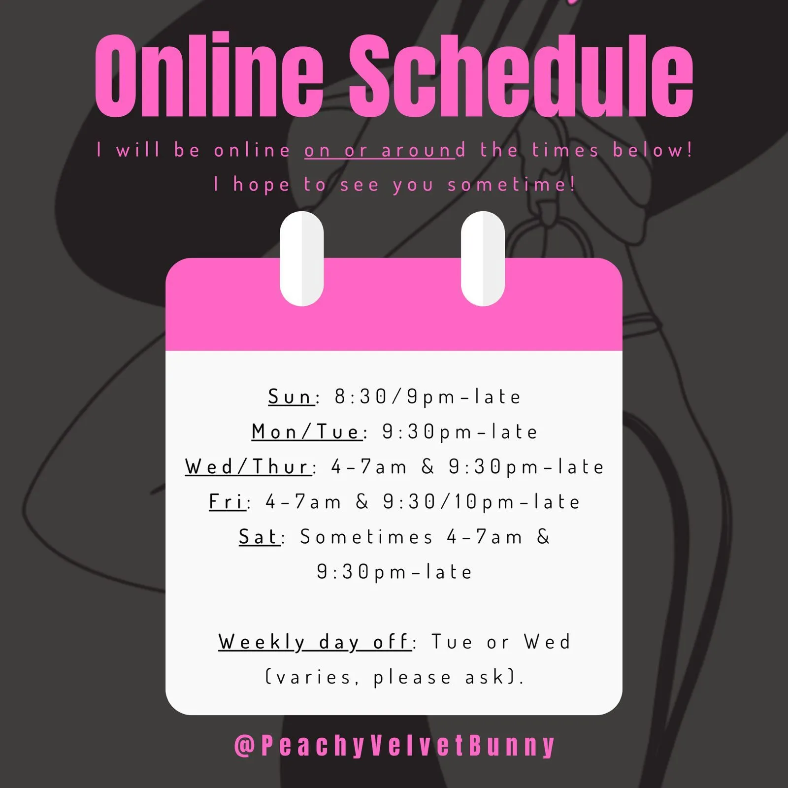 Utøver PeachyVelvetBunny Bilde 1