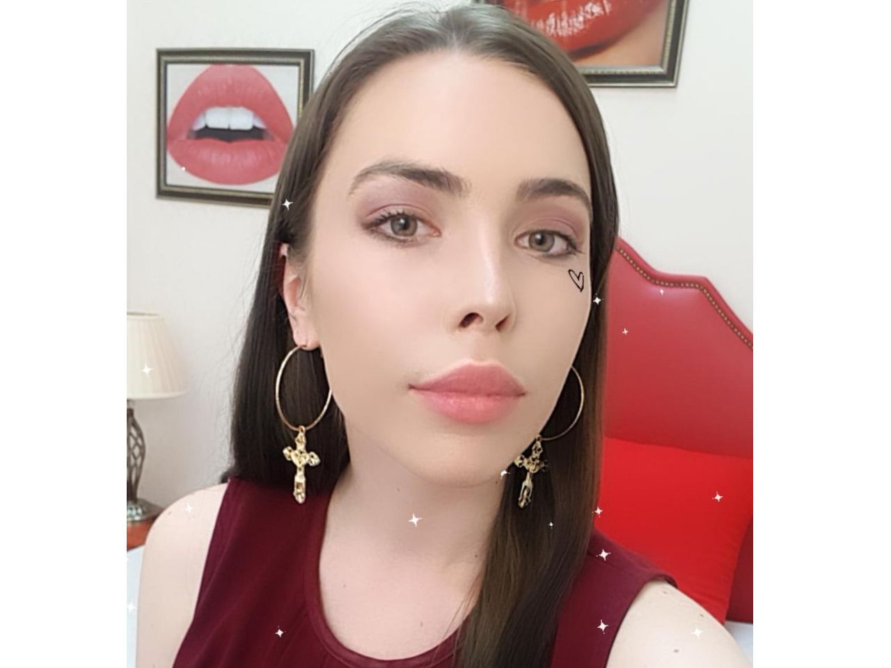 LanaDreamer profilbild på webbkameramodell 