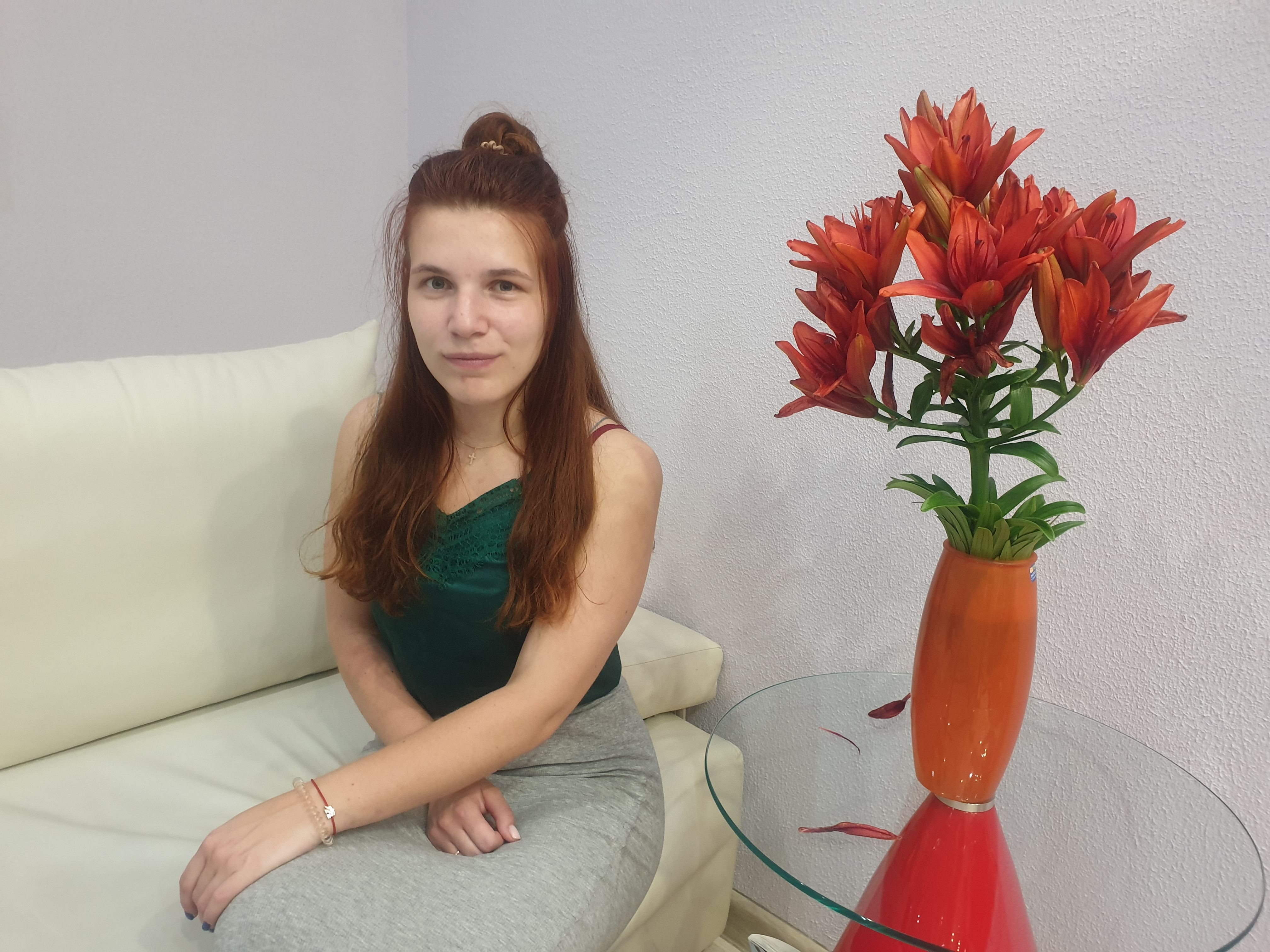 LauraDancer profilbild på webbkameramodell 