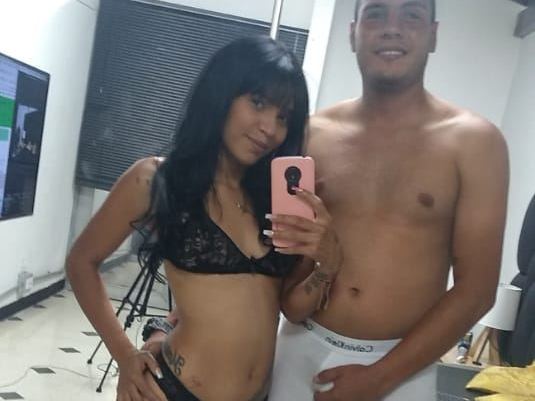Image de profil du modèle de webcam kloeanddominic