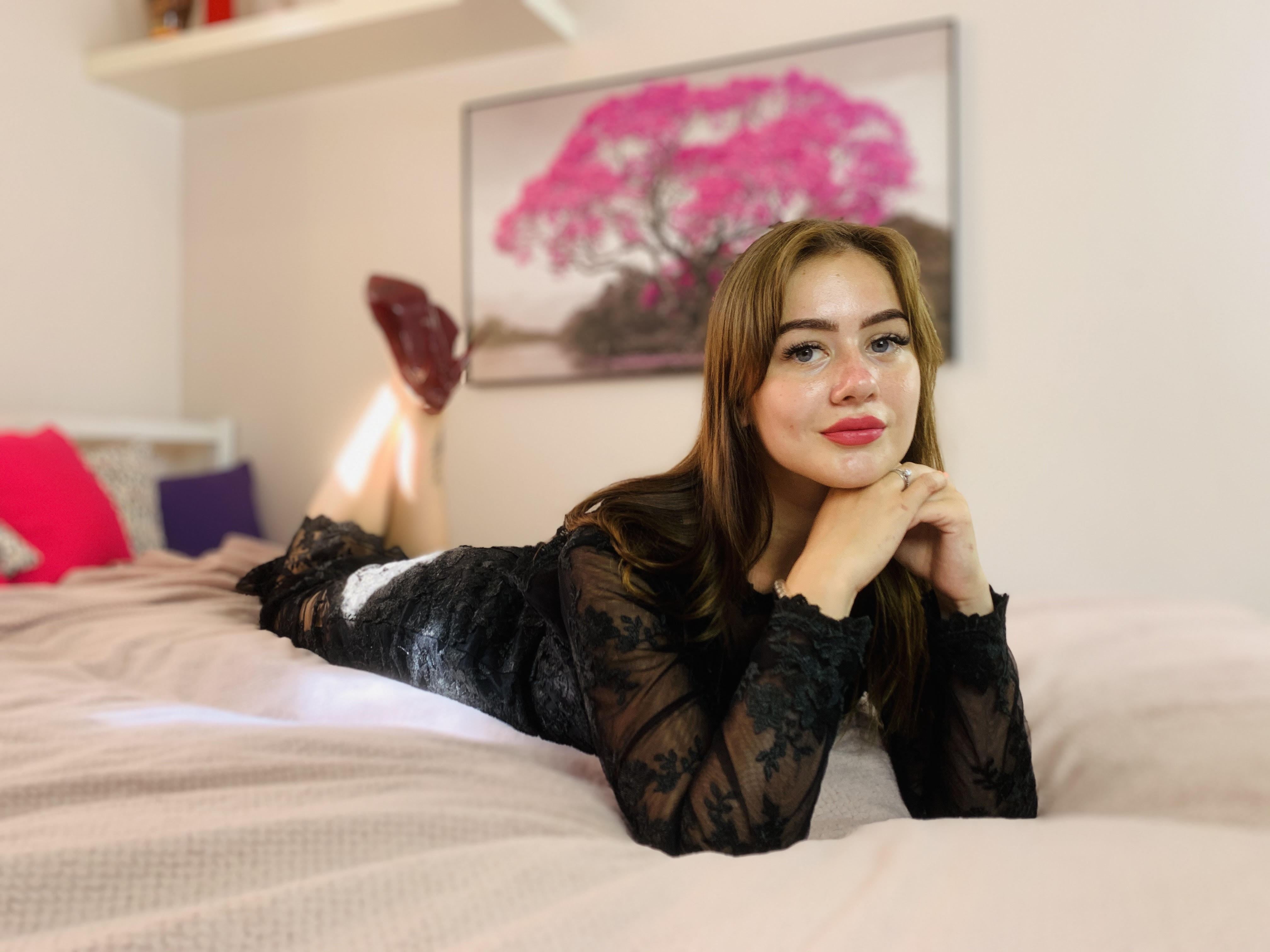 AbbyDavis profilbild på webbkameramodell 