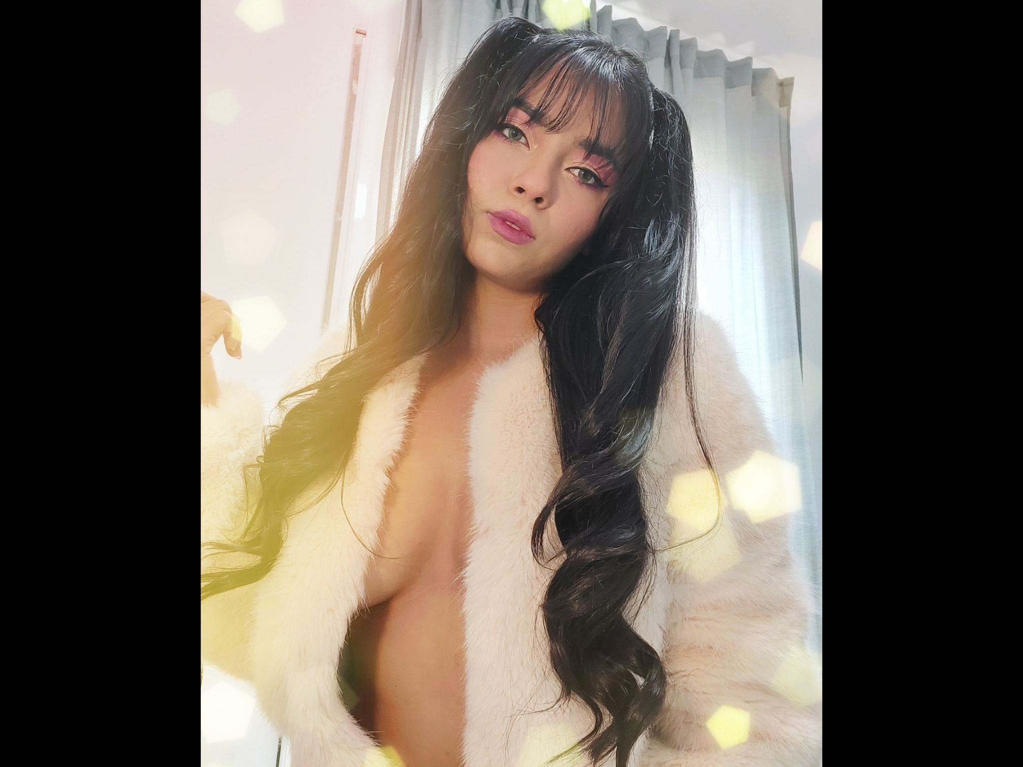 Ambersuitt profilbild på webbkameramodell 