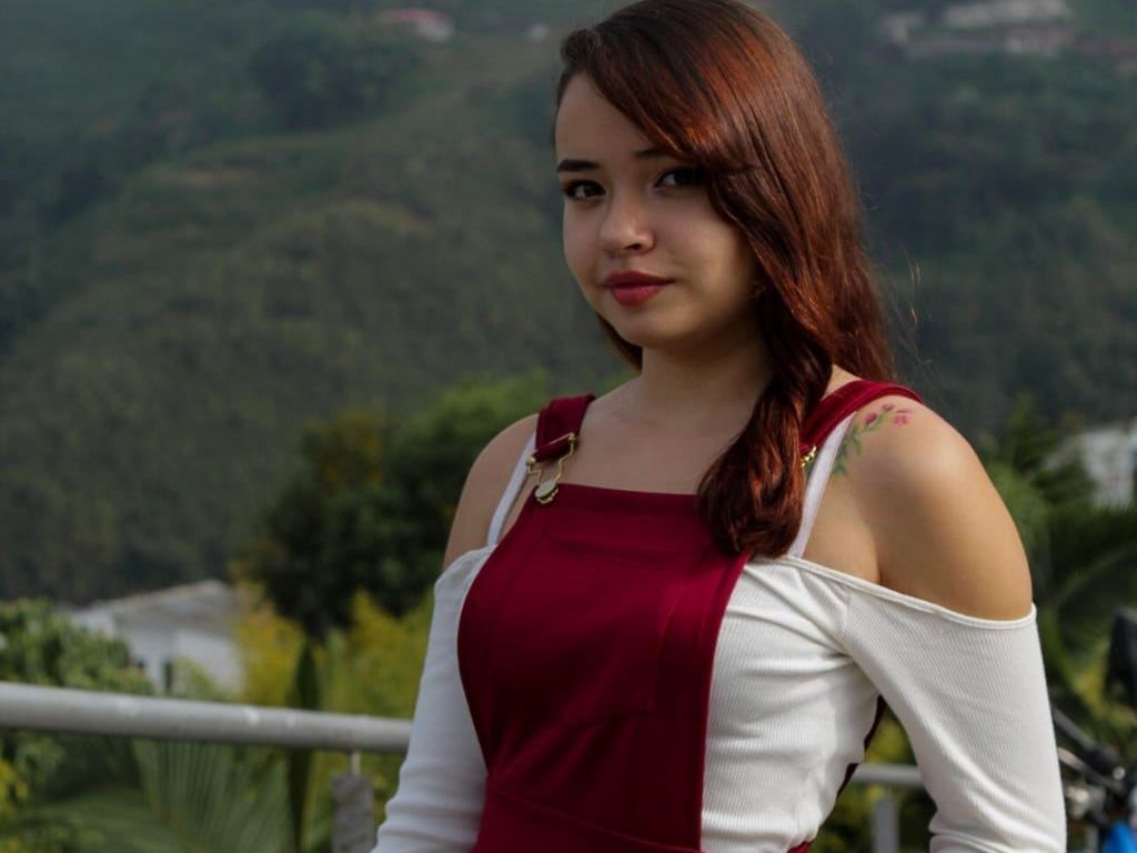 Thalia_coper profielfoto van cam model 