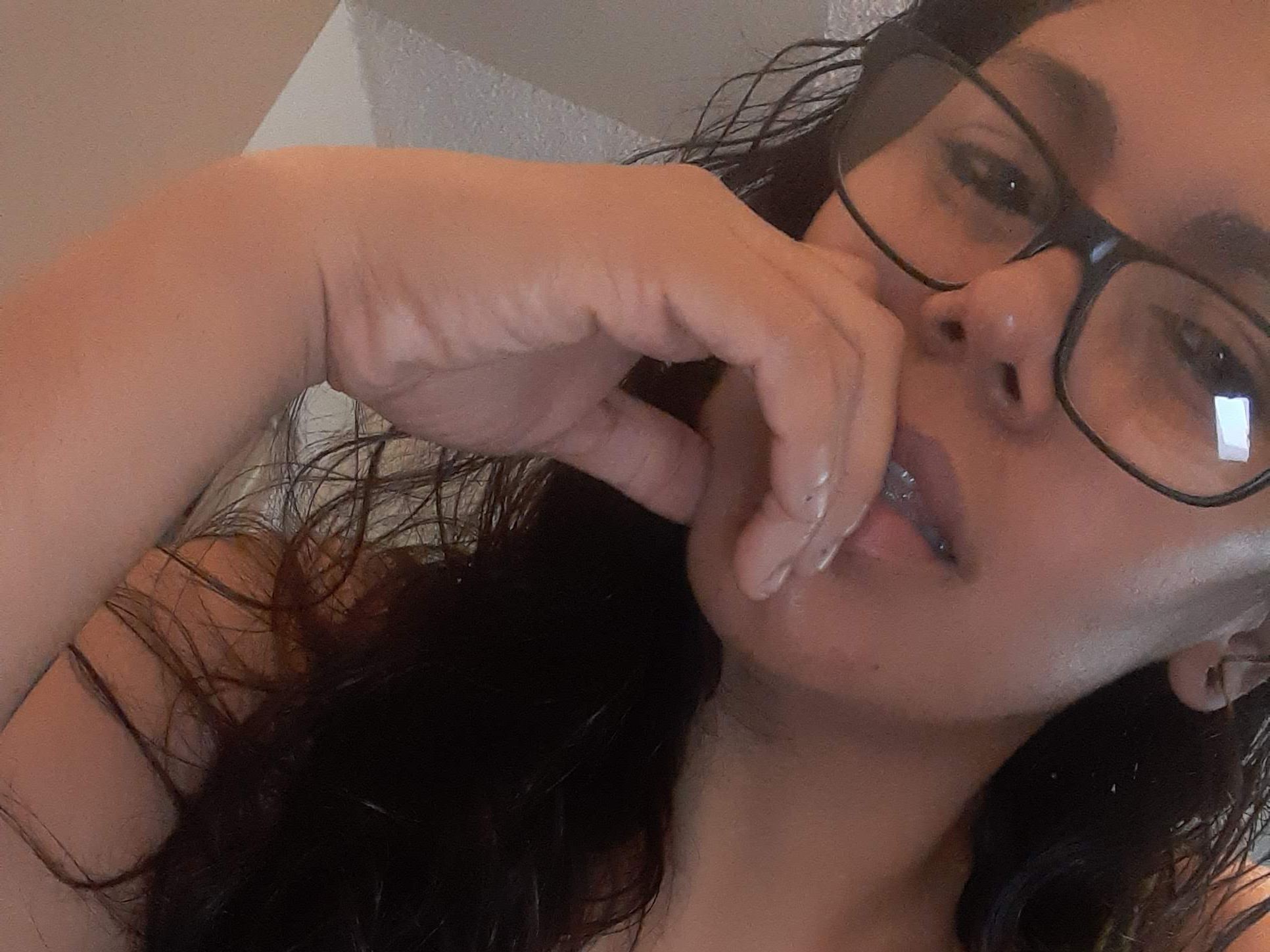 Lett profielfoto van cam model 