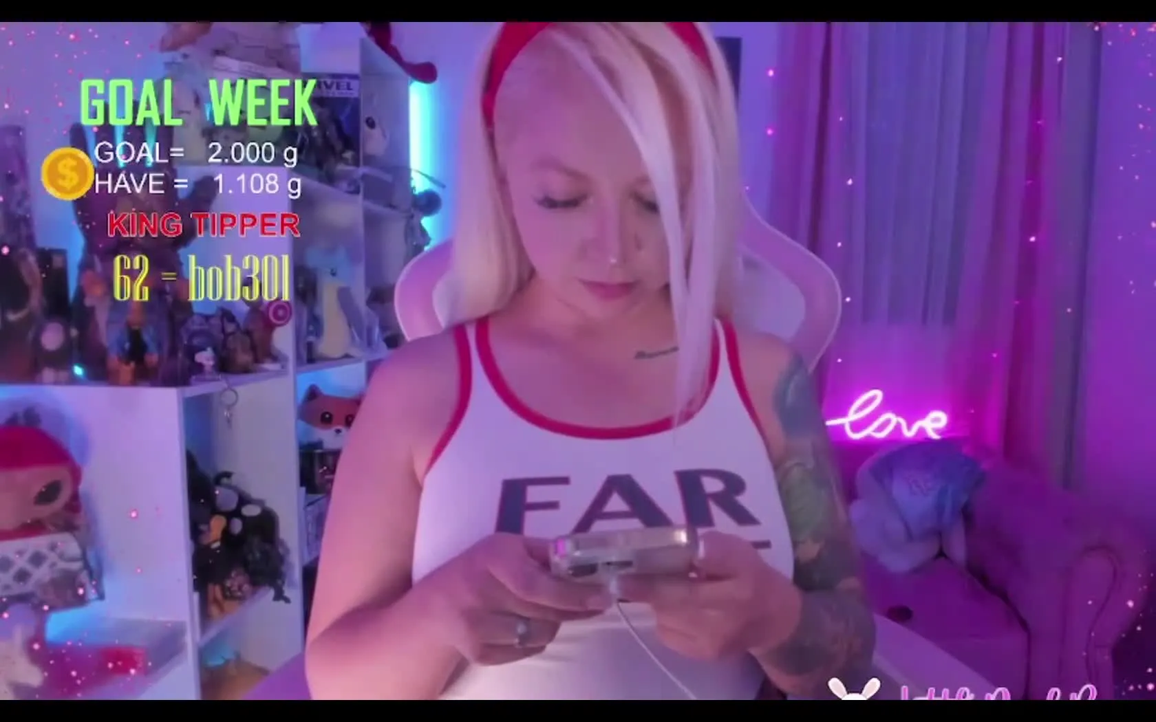 Utøver LittlePinkBunnny Video 2